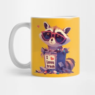 i love trash Mug